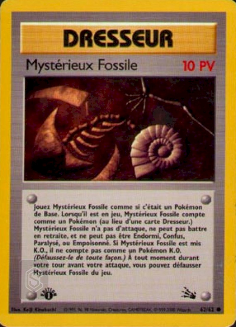 Mystérieux Fossile